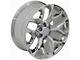Snowflake Style Chrome 6-Lug Wheel; 20x9; 31mm Offset (07-13 Sierra 1500)
