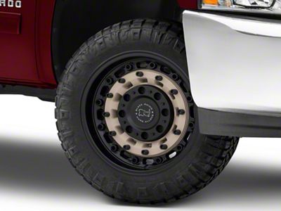 Black Rhino Arsenal Sand on Black 6-Lug Wheel; 20x9.5; -18mm Offset (07-13 Silverado 1500)