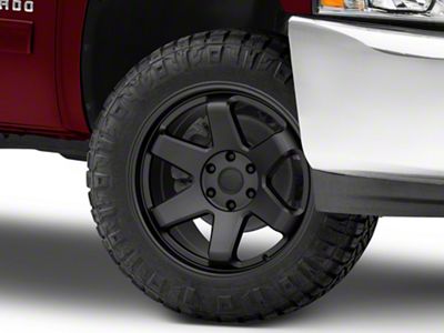 Black Rhino Roku Gunblack 6-Lug Wheel; 20x9.5; 12mm Offset (07-13 Silverado 1500)