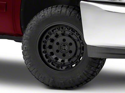Black Rhino Arsenal Textured Matte Black 6-Lug Wheel; 18x9.5; -18mm Offset (07-13 Silverado 1500)