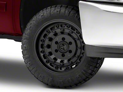Black Rhino Arsenal Textured Matte Black 6-Lug Wheel; 20x9.5; -18mm Offset (07-13 Silverado 1500)