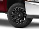 Fuel Wheels Assault Satin Black Milled 6-Lug Wheel; 20x9; 1mm Offset (07-13 Silverado 1500)
