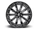 Fuel Wheels Diesel Gloss Black Milled 6-Lug Wheel; 20x9; 20mm Offset (07-13 Silverado 1500)