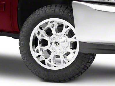 Fuel Wheels Krank Chrome 6-Lug Wheel; 20x10; -24mm Offset (07-13 Silverado 1500)