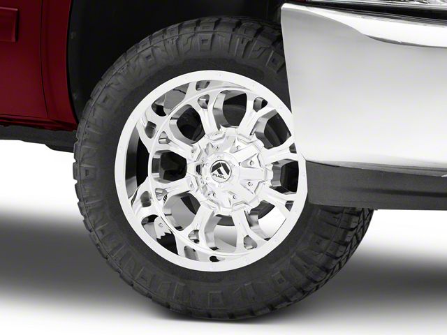 Fuel Wheels Krank Chrome 6-Lug Wheel; 20x10; -24mm Offset (07-13 Silverado 1500)