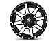 Fuel Wheels Maverick Matte Black Machined 6-Lug Wheel; 20x10; -12mm Offset (07-13 Silverado 1500)