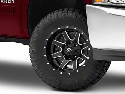 Fuel Wheels Maverick Matte Black Milled 6-Lug Wheel; 17x10; -24mm Offset (07-13 Silverado 1500)