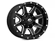 Fuel Wheels Maverick Matte Black Milled 6-Lug Wheel; 17x10; -24mm Offset (07-13 Silverado 1500)