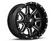 Fuel Wheels Maverick Matte Black Milled 6-Lug Wheel; 17x9; 1mm Offset (07-13 Silverado 1500)