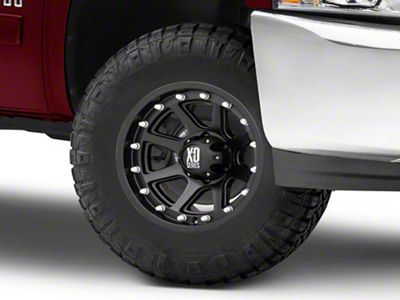 XD Addict Matte Black 6-Lug Wheel; 17x9; -12mm Offset (07-13 Silverado 1500)