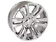 Denali Style Chrome 6-Lug Wheel; 22x9; 24mm Offset (07-13 Silverado 1500)
