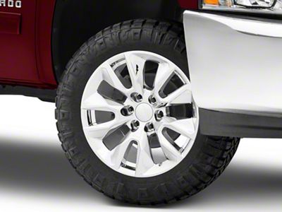 RST Style Chrome 6-Lug Wheel; 20x9; 28mm Offset (07-13 Silverado 1500)