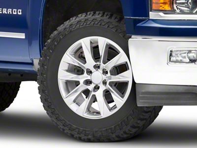 High Country Style Polished 6-Lug Wheel; 20x9; 28mm Offset (14-18 Silverado 1500)