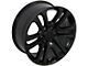Next Gen Sierra Style Black 6-Lug Wheel; 22x9; 28mm Offset (14-18 Silverado 1500)