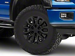 Gen2 Raptor Style Matte Black 6-Lug Wheel; 17x8.5; 34mm Offset (15-20 F-150)