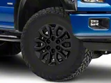 Gen2 Raptor Style Matte Black 6-Lug Wheel; 17x8.5; 34mm Offset (15-20 F-150)