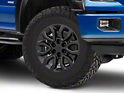 Gen2 Raptor Style Matte Black 6-Lug Wheel; 18x9; 34mm Offset (15-20 F-150)