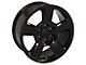 Tahoe Style Black 6-Lug Wheel; 20x9; 27mm Offset (19-24 Sierra 1500)