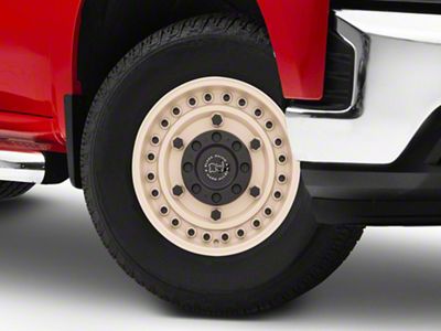 Black Rhino Armory Desert Sand 6-Lug Wheel; 17x9.5; 6mm Offset (19-25 Silverado 1500)