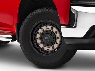 Black Rhino Arsenal Sand on Black 6-Lug Wheel; 17x9.5; 12mm Offset (19-26 Silverado 1500)
