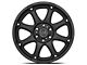 Black Rhino Glamis Matte Black 6-Lug Wheel; 20x9; 12mm Offset (19-24 Silverado 1500)