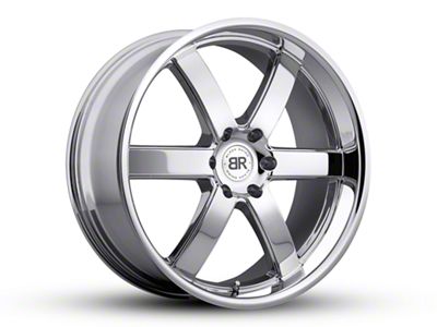 Black Rhino Pondora Chrome 6-Lug Wheel; 20x8.5; 18mm Offset (19-25 Silverado 1500)