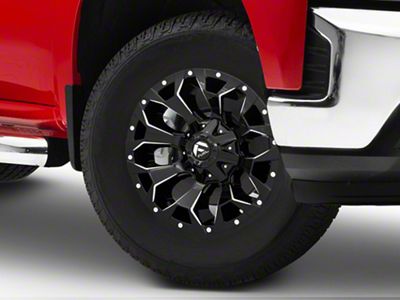 Fuel Wheels Assault Gloss Black Milled 6-Lug Wheel; 17x9; -12mm Offset (19-25 Silverado 1500)