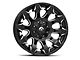 Fuel Wheels Battle Axe Gloss Black Milled 6-Lug Wheel; 20x9; 1mm Offset (19-24 Silverado 1500)