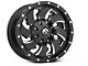Fuel Wheels Cleaver Gloss Black Milled 6-Lug Wheel; 20x9; 20mm Offset (19-24 Silverado 1500)