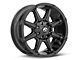 Fuel Wheels Coupler Gloss Black 6-Lug Wheel; 20x9; 1mm Offset (19-24 Silverado 1500)