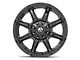 Fuel Wheels Coupler Gloss Black 6-Lug Wheel; 20x9; 1mm Offset (19-24 Silverado 1500)