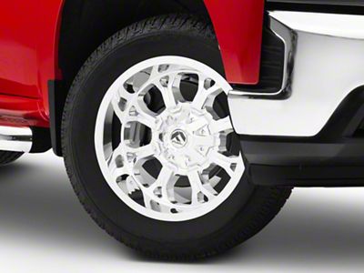 Fuel Wheels Krank Chrome 6-Lug Wheel; 20x10; -24mm Offset (19-25 Silverado 1500)