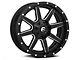 Fuel Wheels Maverick Gloss Black Milled 6-Lug Wheel; 20x9; 1mm Offset (19-24 Silverado 1500)