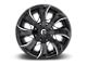 Fuel Wheels STRYKR Gloss Black Milled 6-Lug Wheel; 17x9; 20mm Offset (19-24 Silverado 1500)