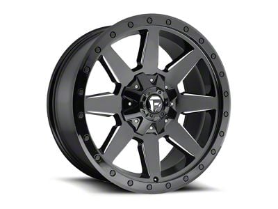 Fuel Wheels Wildcat Gloss Black Milled 6-Lug Wheel; 20x9; 1mm Offset (19-25 Silverado 1500)