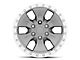 Gen2 Raptor Beadlock Style Charcoal 6-Lug Wheel; 17x8.5; 34mm Offset (21-24 F-150)