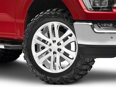Limited Style Chrome 6-Lug Wheel; 22x9; 44mm Offset (21-25 F-150)