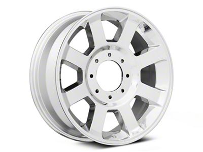 OE 8-Spoke Style Chrome 8-Lug Wheel; 20x8; 40mm Offset (2023 F-250 Super Duty)