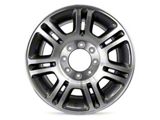 Double 7-Spoke Replica Aluminum Machined 8-Lug Wheel; 20x8; 40mm Offset (23-26 F-350 Super Duty SRW)