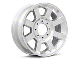 OE 8-Spoke Style Polished 8-Lug Wheel; 20x8; 40mm Offset (23-26 F-350 Super Duty SRW)