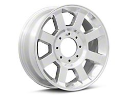 OE 8-Spoke Style Polished 8-Lug Wheel; 20x8; 40mm Offset (23-25 F-350 Super Duty SRW)
