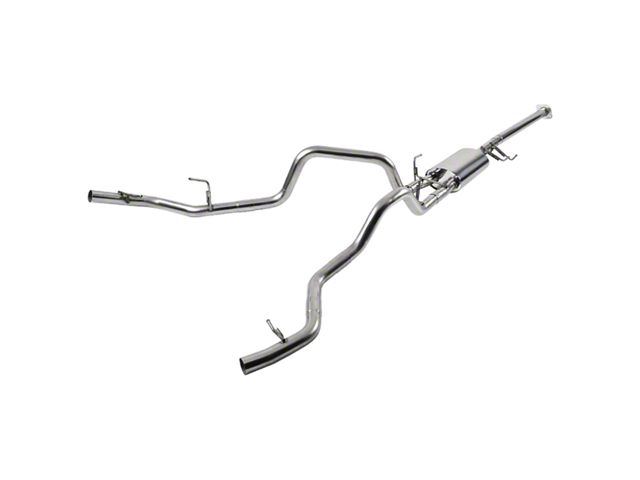 Dual Exhaust System; Rear Exit (15-20 2.7L EcoBoost F-150)