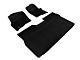 3D MAXpider KAGU Series All-Weather Custom Fit Front and Rear Floor Liners; Black (10-14 F-150 SuperCrew)