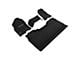 3D MAXpider Elegant Perfect Fit Carpet Front and Rear Floor Liners; Black (19-24 RAM 1500 Crew Cab w/ Front Bench Seat)