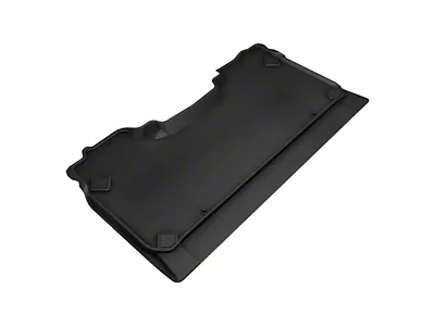 3D MAXpider KAGU Series All-Weather Custom Fit Rear Floor Liner; Black (19-25 RAM 1500 Crew Cab)