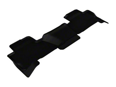 3D MAXpider KAGU Series All-Weather Custom Fit Second Row Floor Liner; Black (15-20 Yukon w/ 2nd Row Bench Seat)