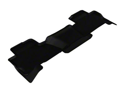 3D MAXpider KAGU Series All-Weather Custom Fit Second Row Floor Liner; Black (15-20 Yukon w/ 2nd Row Bucket Seats)