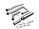 Single Exhaust System with Polished Tip; Side Exit (97-03 4.6L F-150)