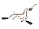 Rough Country Dual Exhaust System with Black Tips; Side/Rear Exit (99-06 4.8L Silverado 1500)