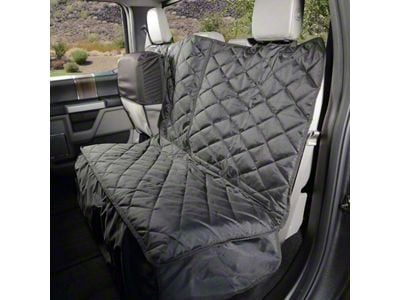 4Knines Multi-Function Second Row Seat Cover with Hammock; Passenger Side (04-25 Sierra 1500 Crew Cab)